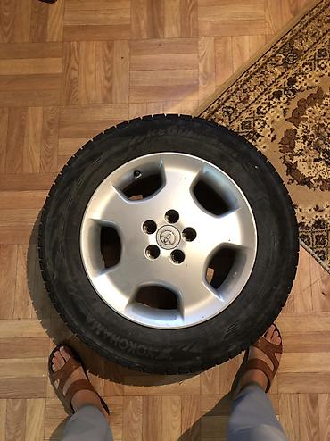 фолсваген б 5: Дөңгөлөктөр монтажда 225 / 65 / R 17, Кыш, Колдонулган, 1 даана, Куйма, тешиктери - 5 — 3