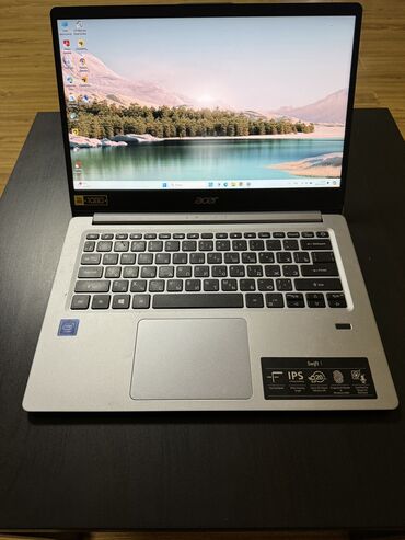 Ноутбуки и нетбуки: Ультрабук, Acer, 4 ГБ ОЗУ, Intel Celeron, 14.1 ", Б/у, Для несложных задач, память SSD