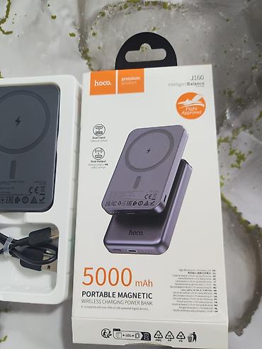 nokia 3250: Портативный магнитный power bank hoco. J160 - Емкость: 5000 мА·ч — 1