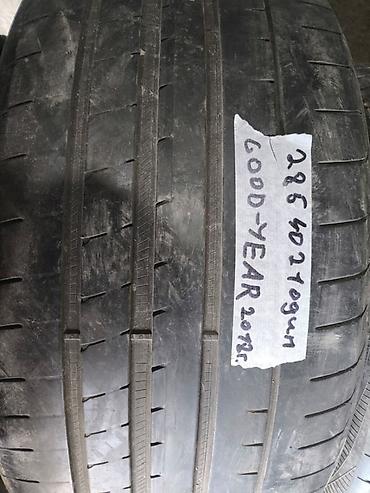 aeolus e70: Шины 285 / 40 / R 21, Лето, Б/у, 1 шт, Легковые, GoodYear — 1
