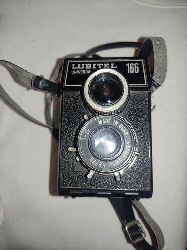 fotoaparat sony: Lubitel 166 aksesuar dekor kimi satilir antika retro Entiq esyalar