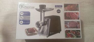 Məişət əlcəkləri: Yeni Ətçəkən maşın Prestige PR-7625 – güclü və sürətli ət doğramaq