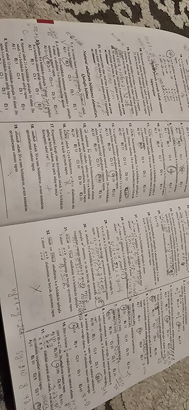 Testlər: Kitablar satilir veya Bezi kitablarla barter oluna biler kitablar — 9