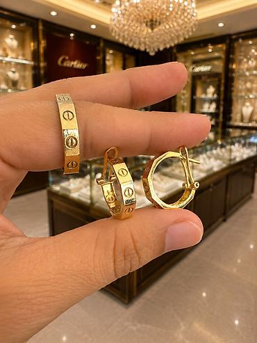 Dəstə daxildir: Üzük, Sırğa, Cartier, Sarı qızıl, 585 Əyar, 4900 g lalafo.az -da Dəstə daxildir: Üzük, Sırğa, Cartier, Sarı qızıl, 585 Əyar, 4900 g