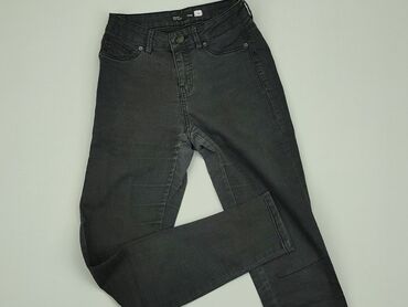 czarne t shirty z koronką: Jeans, SinSay, 2XS (EU 32), condition - Good