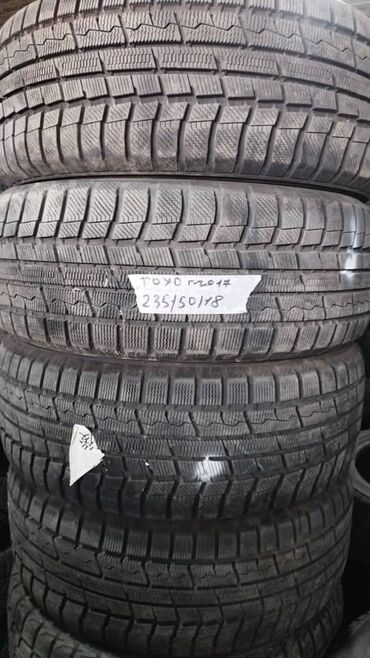 Шины: Шины 235 / 50 / R 18, Зима, Б/у, Комплект, Легковые, Япония, Toyo