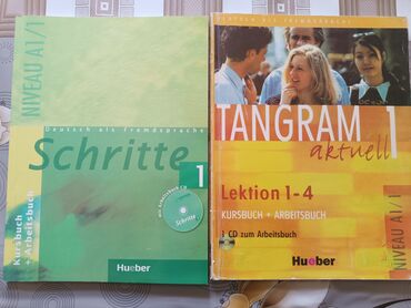 Kitablar, jurnallar, CD, DVD: İkisi birlikdə 8 azn. 
Almanca hazırlıq