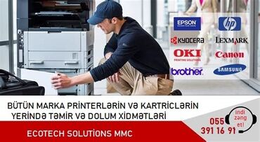 kartric - Azərbaycan: Təmir | Printerlər, ofis texnikası | Zəmanətlə
