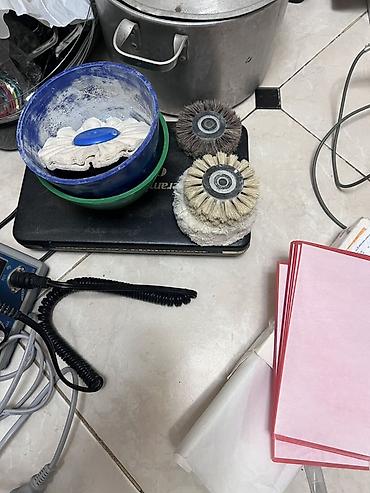 iş alətləri: Diş texniki laboratoriyası üçün komplekt avadanlıq və alət dəsti — 8