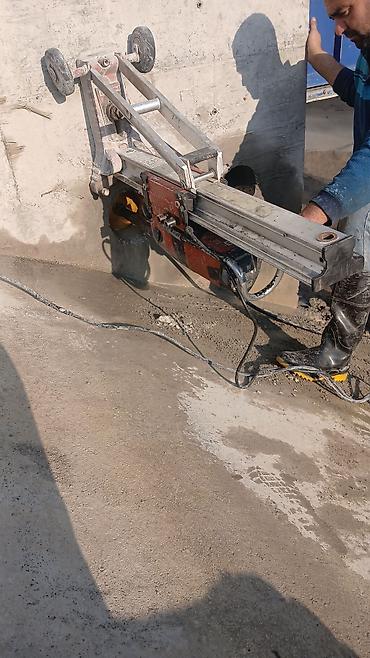 Beton işləri: Beton kəsmə və deşmə xidməti - Armaturlu beton, dəmir-beton, daş və — 2