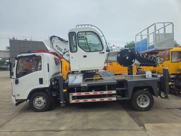 электрический погрузчик: Автовышка, Isuzu, 2024 г., от 30 м