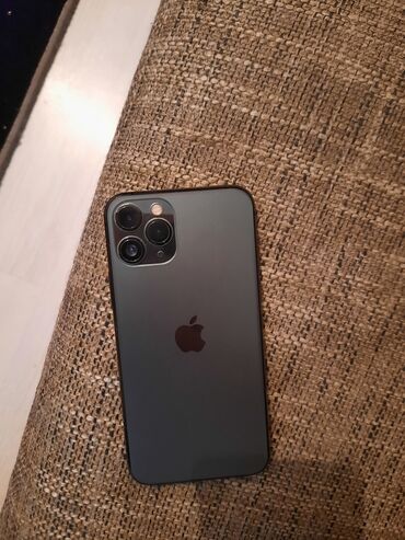 Apple iPhone: IPhone 11 Pro, 64 GB, Space Gray, Zəmanət, Barmaq izi, Simsiz şarj