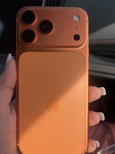 Apple iPhone: IPhone 17 Pro Max, Б/у, 256 ГБ, Оранжевый, Чехол, 93 % — 3