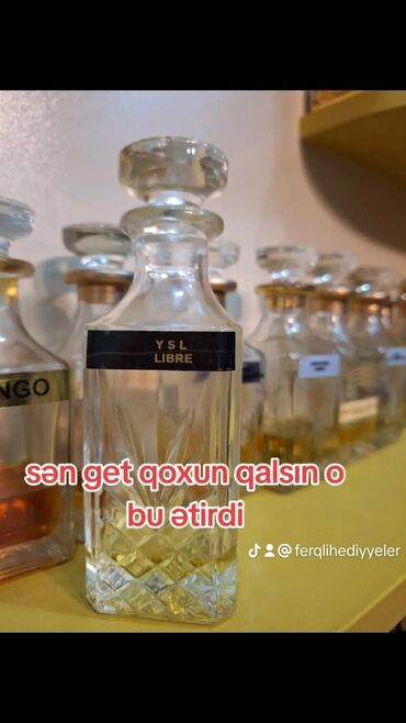 elf bar satışı: Ətirlərin satışı