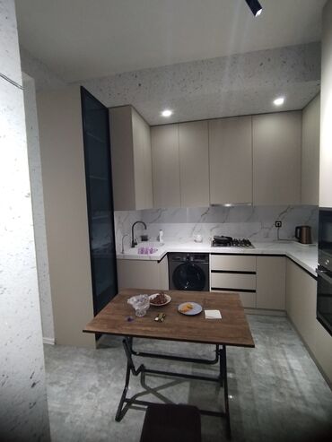 Sifarişlə mətbəx mebeli: Mətbəx və sanitar qovşağı üçün modern mebel və avadanlıqlar paketi - — 1