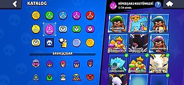 Бижутерия: Brawl Stars hesabı – yüksək səviyyəli, zəngin məzmunlu - Kuboklar — 8