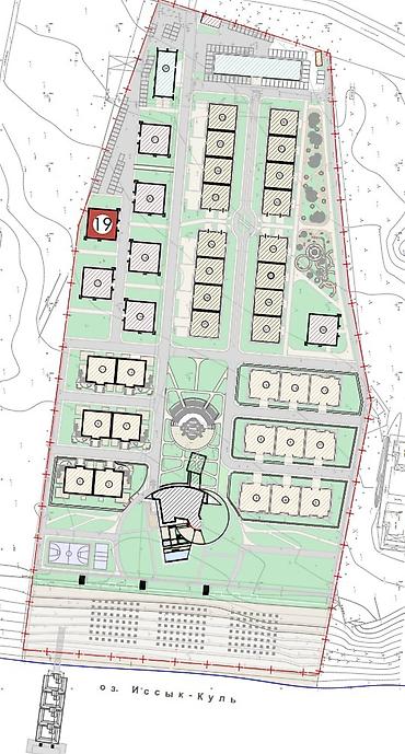 uno city: 1 комната, 21 м², Элитка, 2 этаж, ПСО (под самоотделку) — 2
