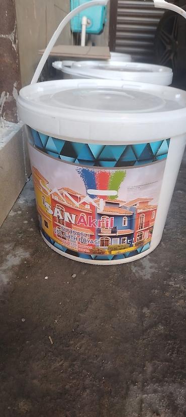 Akril Fasad üçün boya, 15 kq, Suya davamlı