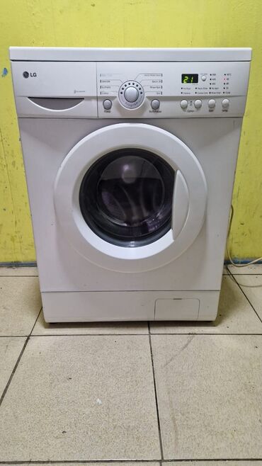 стиральня машина: Стиральная машина LG, 6 кг, Б/у, Автомат, Платная доставка