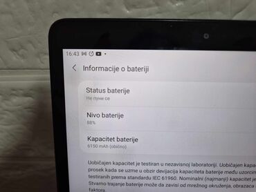 Tableti: Samsung Tab A SM-T510
Potpuno ispravan.
100€ na lalafo.rs — 8 Tableti: Samsung Tab A SM-T510
Potpuno ispravan.
100€ — 8