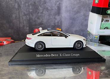 Avtomobil modelləri: Коллекционная модель Mercedes-Benz E-class W213 Coupe white 2017 — 11