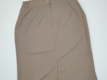 spódnice plisowane beżowa midi: Spódnica, M, stan - Idealny