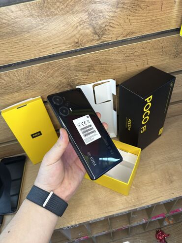 продажа телефон: Poco F5, Б/у, 256 ГБ, цвет - Черный, 2 SIM