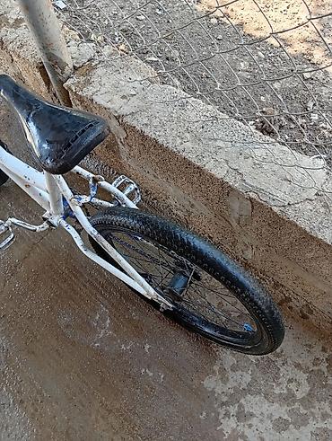 velosiped satisi kreditle: BMX tərzli uşaq/yeniyetmə velosipedi - Çərçivə: polad, ağ rəngdə — 6