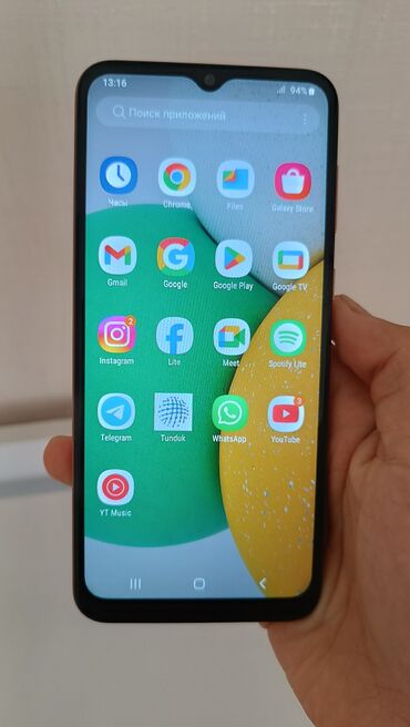 блютуз микрофон: Samsung Galaxy A03, Б/у, 32 ГБ, цвет - Розовый, 2 SIM
