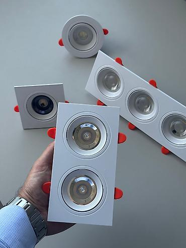 adapter şunuru: Spot İçərisi hərəkətli olan, lampası dəyişə bilən bu spotlar anbardan — 6