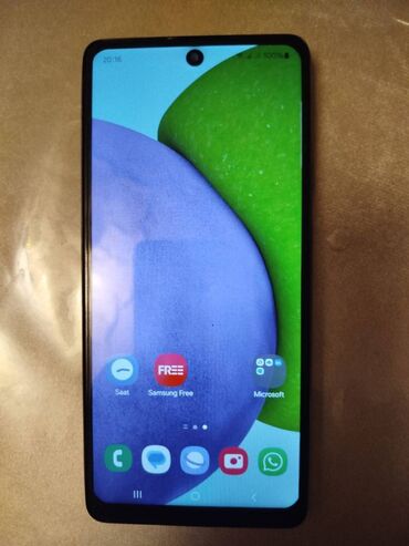 samsung b2710: Samsung Galaxy A52, 256 GB, rəng - Boz, İki sim kartlı