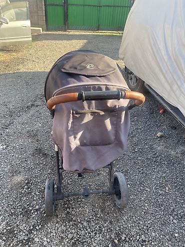 Коляски: Коляска, цвет - Черный, Б/у — 2
