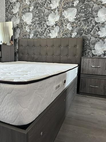 kontakt mebel: Yataq otağı mebeli (yataq, dolab, tumbalar, termo) Yataq otağı mebeli — 7