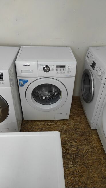 Стиральные машины: Стиральная машина Samsung, Б/у, Автомат, До 5 кг, Компактная at lalafo.kg — 5 Стиральные машины: Стиральная машина Samsung, Б/у, Автомат, До 5 кг, Компактная — 5