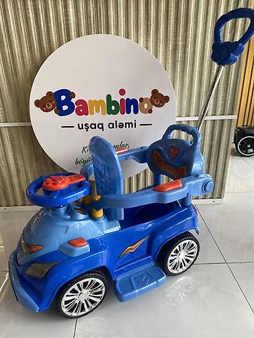 oyuncaqlar masin: Uşaq itələmə maşını – “Magic Car” - 1–4 yaş uşaqlar üçün uyğun — 3