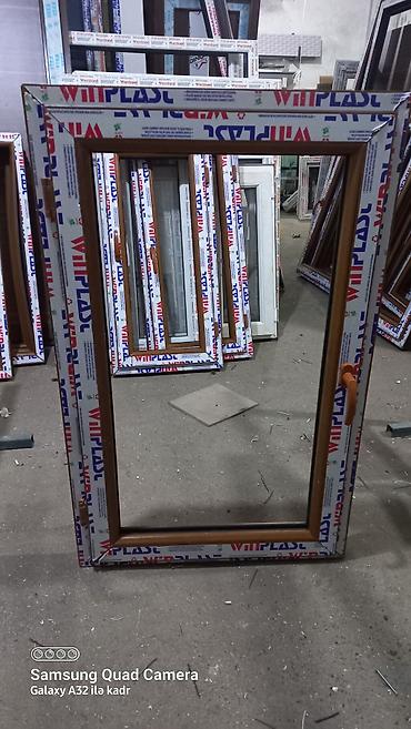 qapi pencere: RƏNGLİ Plastik Pəncərə və Qapılar 60x120 bir ədədi 99 man — 6