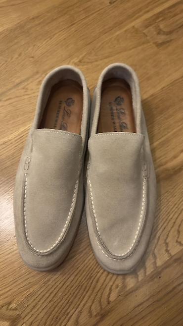 lofer: Loafer tipli kişi ayaqqabısı – Loro Piana Summer Walk -Təmiz ceyran — 2