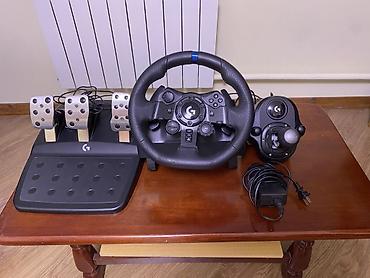 logitech driving force gt купить: Игровой руль Logitech G923 Driving Force с педалями и отдельным блоком — 1