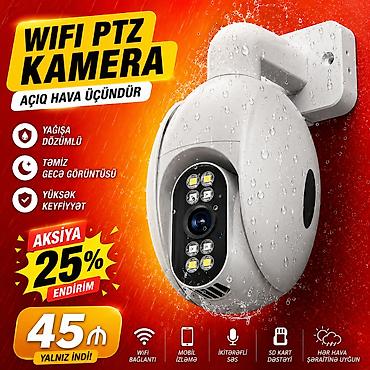 mini camera 69 azn: Wifi ptz kamera. 🚩🚩 Super qiymət! 🚩🚩 Yağışa dözümlü və çox — 1