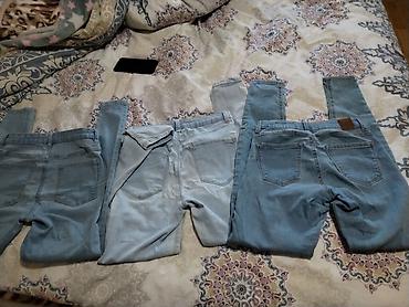 Farmerke: Komplet farmerki – 4 para, svetloplava do srednje plava džins paleta — 5