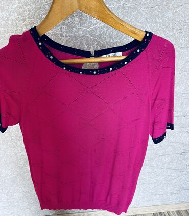 Рубашки и блузы: S (EU 36), M (EU 38), цвет - Розовый