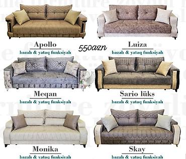 monika: Divan-kravat, Yeni, Açılan, Bazalı, Parça — 1