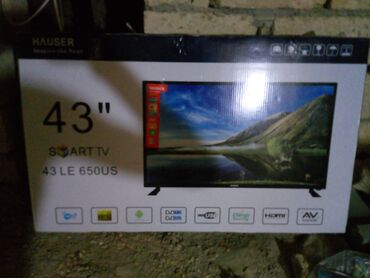 Hauser 43 LE 650US modeli 43 düym diaqonallı Smart televizor. Bu