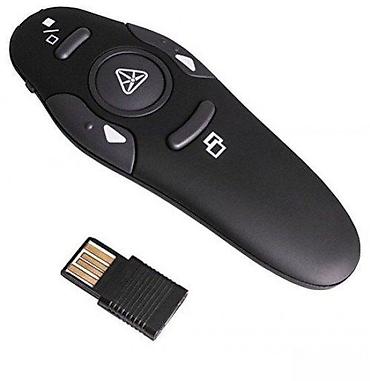 sef za kljuceve: PREZENTER MINI BEŽIČNI ( WIRELESS ) + LASER | NOVO / NEKORISTENO — 2