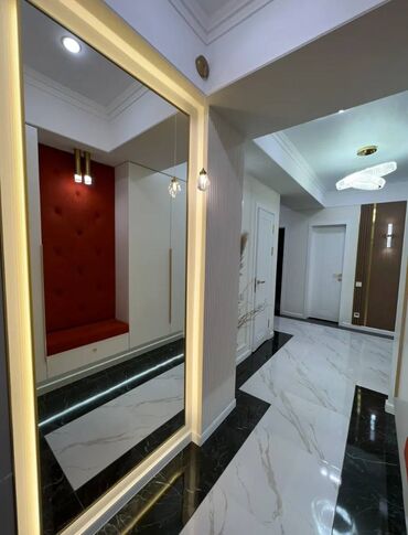 сколько стоит трехкомнатная квартира в бишкеке: 3 комнаты, 100 м², Элитка, 13 этаж, Дизайнерский ремонт