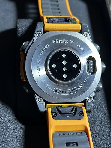 garmin captain: Garmin Fenix 8 47 мм Amoled. Идеальное состояние, зарядка + коробка — 3