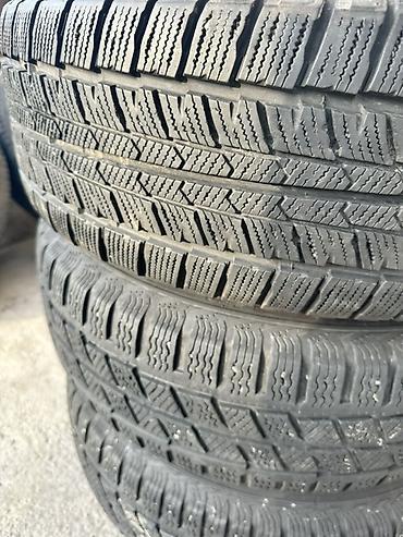 Шиналар жана дисктер: Дөңгөлөктөр монтажда 225 / 70 / R 15, Кыш, Колдонулган, Комплект, Жүк ташуучу унаалар/Автобустар — 7