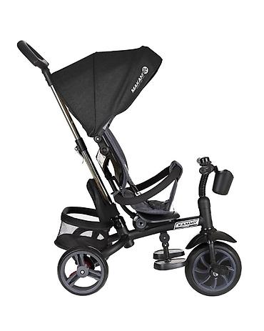 termo helanke prodaja: **KIKKA BOO Tricikl XAMMY Black – multifunkcionalni tricikl 3u1** — 2