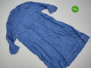 sukienki size plus: Denim, Sukienka damska, rozmiar 3XL — 3