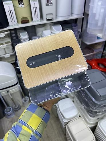 i box: Органайзер-диспенсер для салфеток Evstyle Wooden Tissue Box, Modern — 2